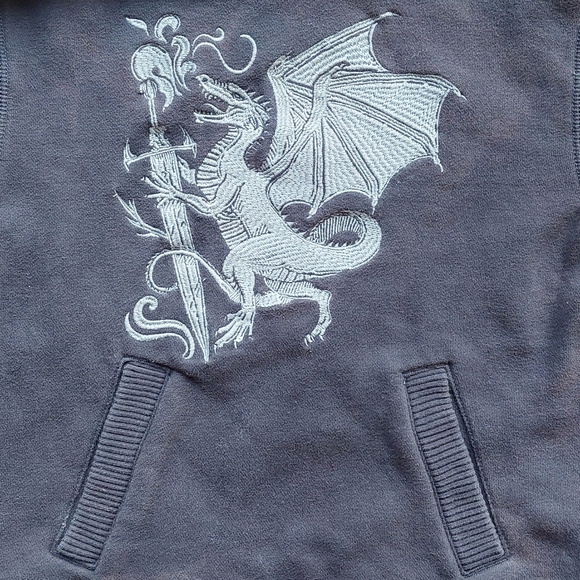 Gymboree dragon sweatshirt 5-6 years - Picture 10 of 16